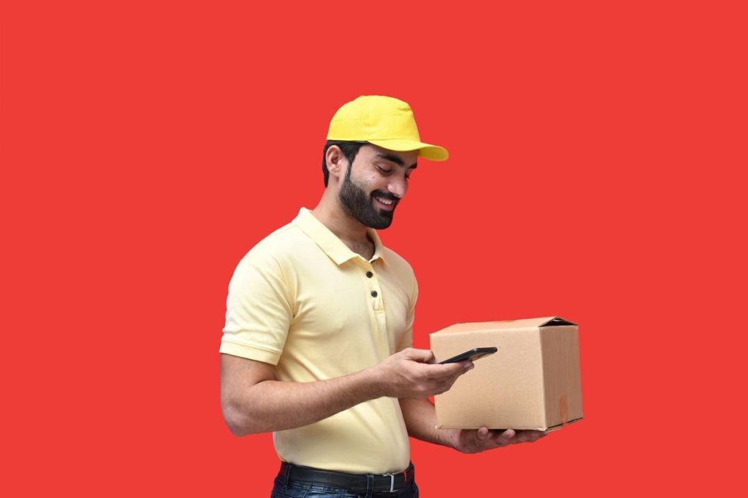 Interior of temperature-controlled warehouse